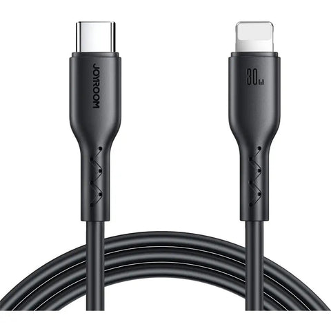 S-A26 Flash-Charge Series 30W Fast Charging Data Cable (Type-C to Lightning) 1m-Black