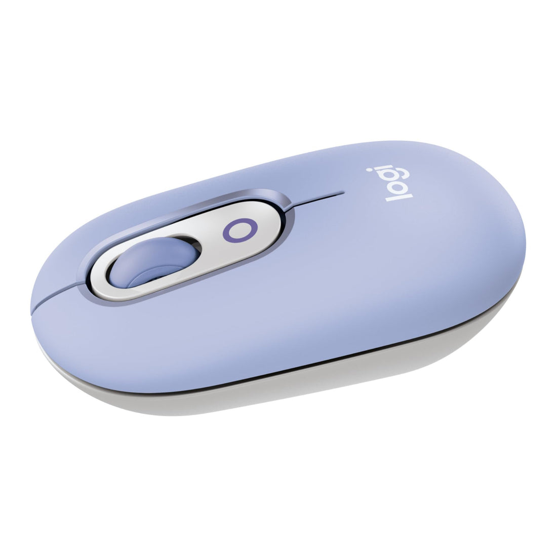 Logitech POP Mouse, Compact and Portable Wireless Bluetooth Mouse With Programmable Buttons and Quiet Clicks, Easy-Switch Between up to 3 Devices, Laptop, Tablet, PC - Lilac