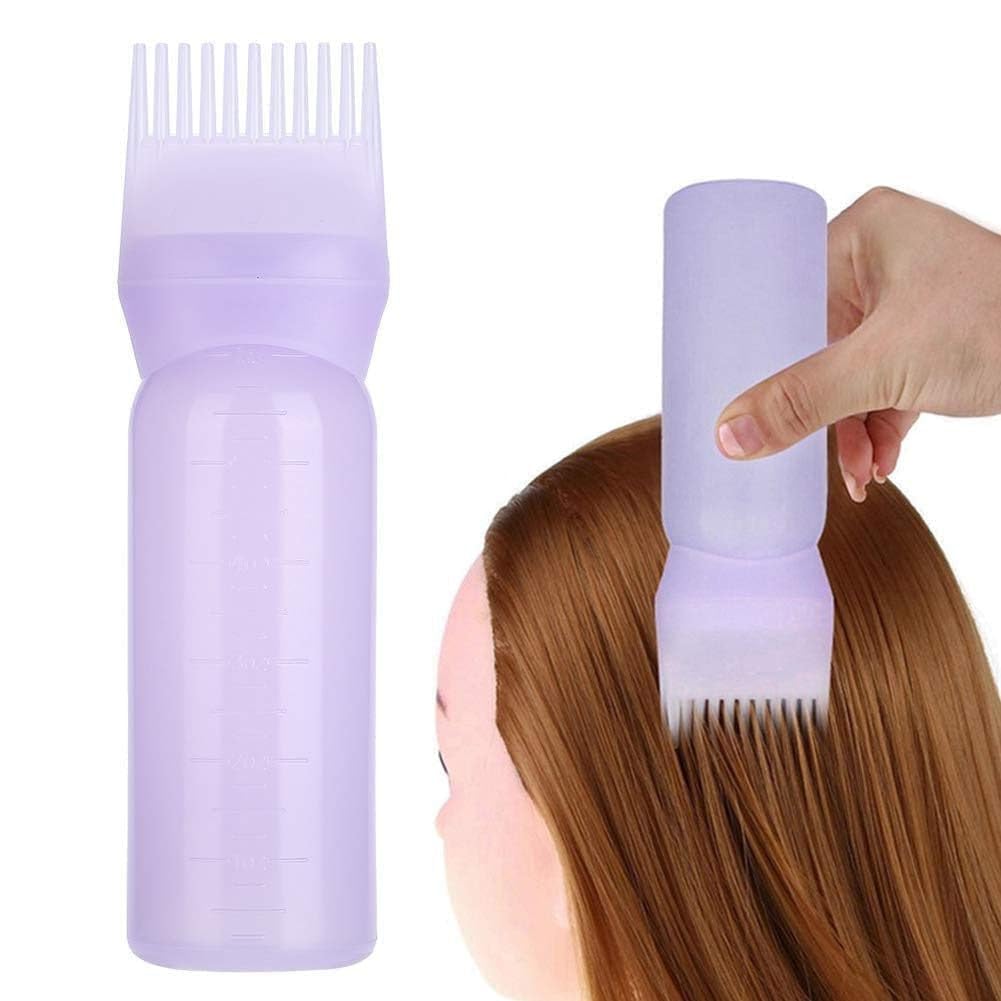 1Pc's Hair Dye Bottle Brush Shampoo Hair Colour Oil Comb Applicator Tool Root Comb Applicator Bottle.(Pack of 01)