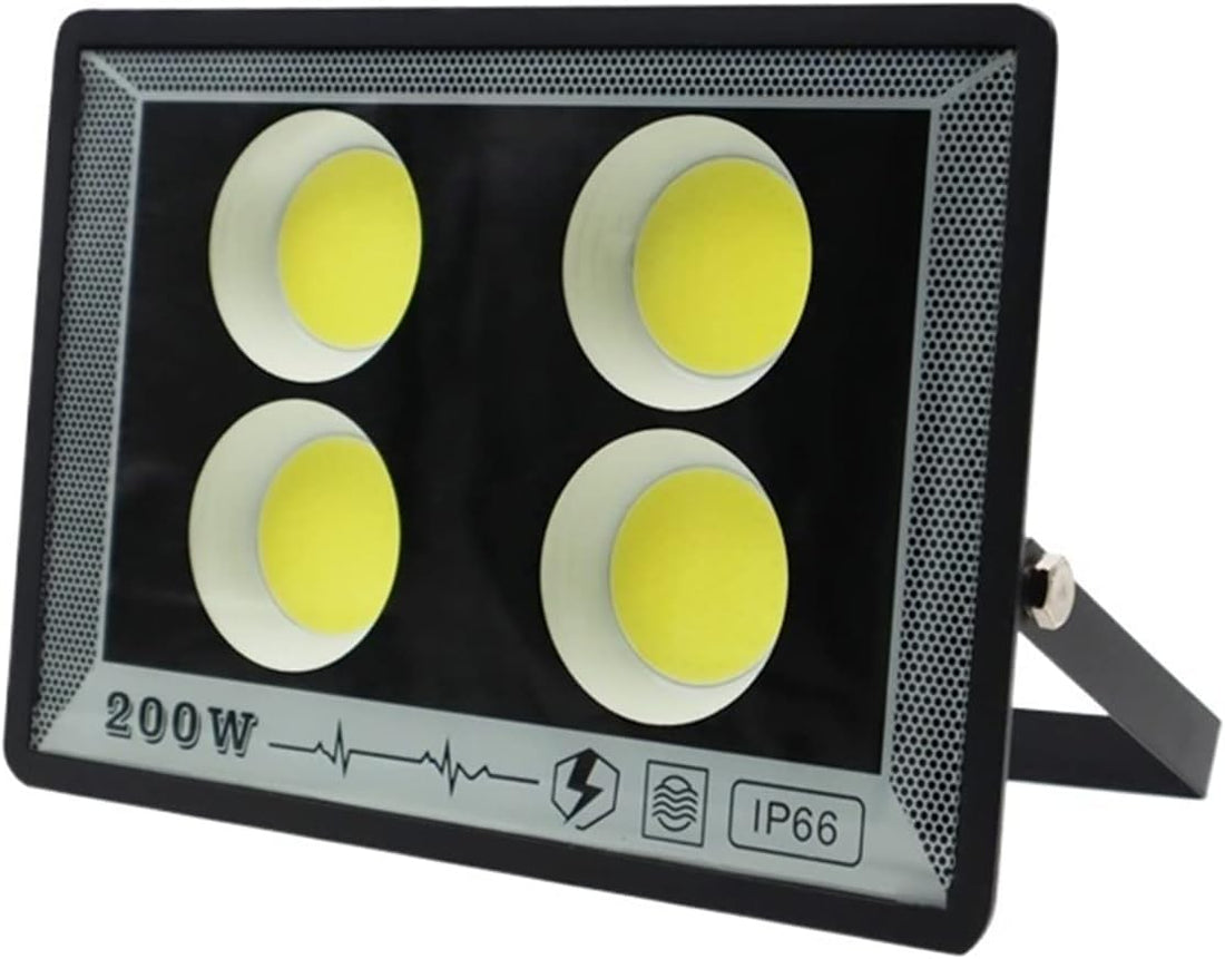 200W High Brightness Spotlight – Powerful Lighting for Wide Spaces for Outdoor and Indoor Use – Suitable for Homes, Warehouses, Facades
