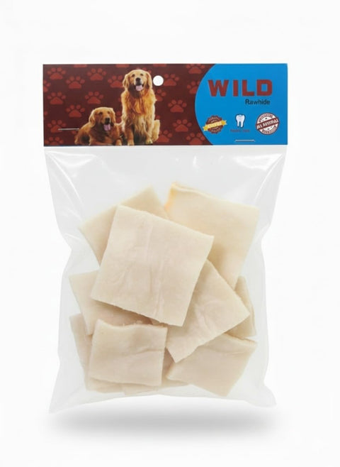 Dog Chews for Aggressive Chewers | All Natural Calcium Chips| Reduce Plaque & Tartar | Dental Health Treat (7 Pieces)