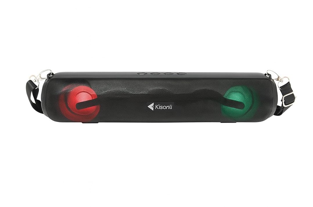 LED-908 Bluetooth Speaker - Hi-Fi Stereo Sound - LED - 1200mAh Battery - Up to 5 Hours Playtime