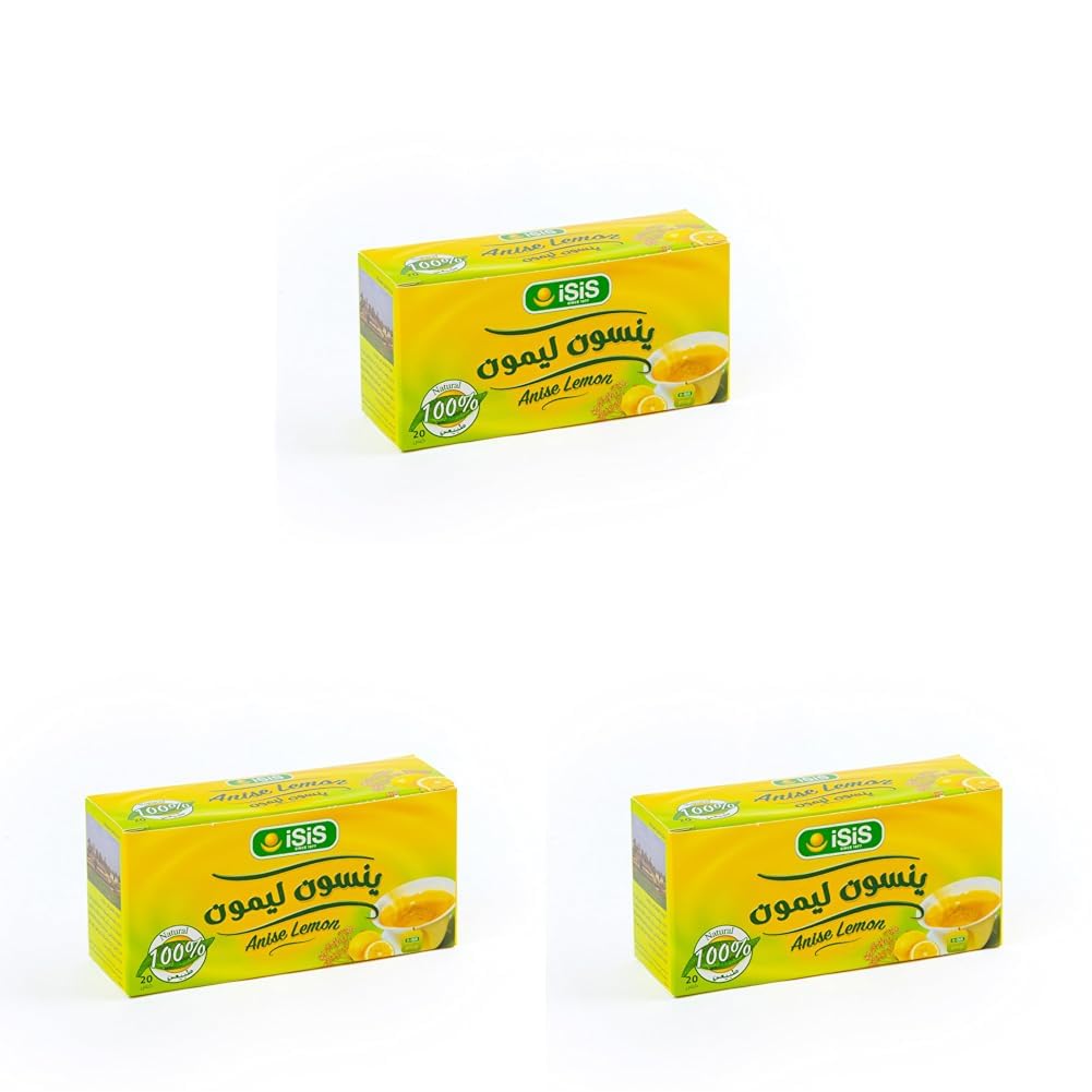 ISIS Anise with Lemon 20 Bags (Pack of 3)