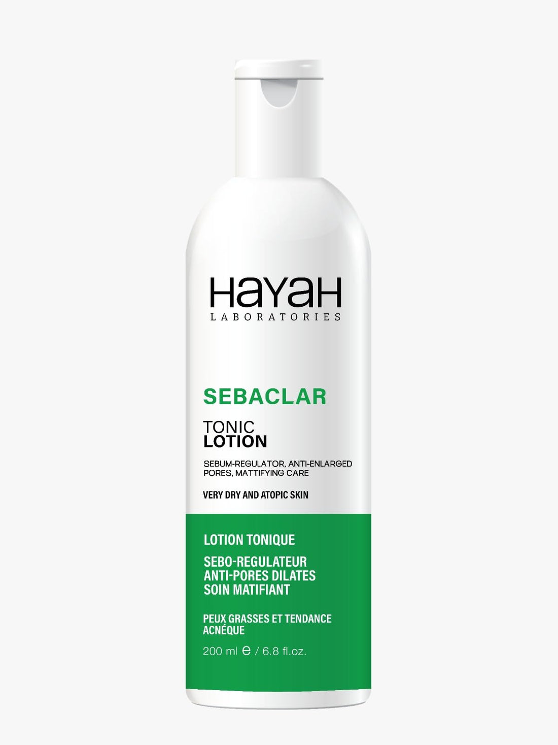 Sebaclar tonic face lotion - 200 ml