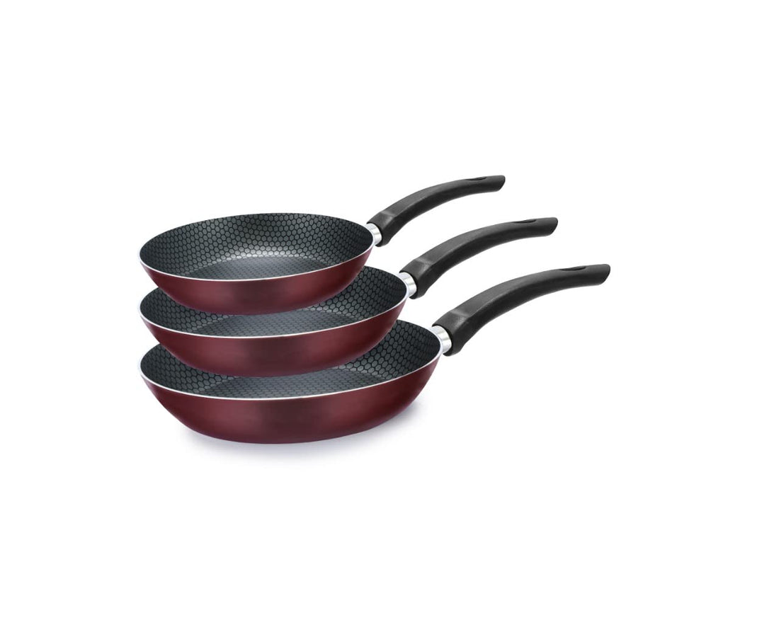 Trueval Teflon frying pan set 3 pcs 14-20-24