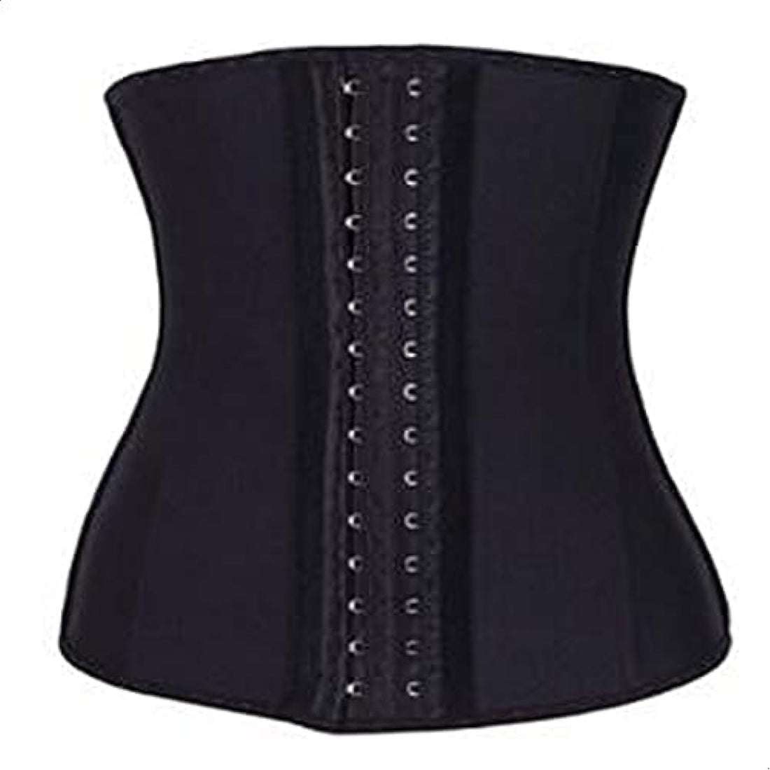 Adjustable Abdominal Elastic Hourglass Waist Body Shaper Postnatal Recovery Belly Wrap Size S - Black