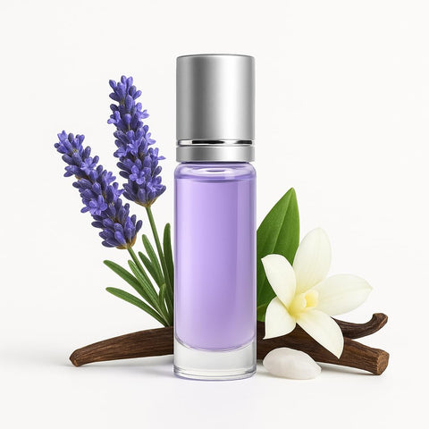 La Parfum Niche for Kids Lavender Perfume – Perfume Oil Lavender Roll-On 12ml – Natural & Safe Fragrance for Kids – Alcohol Free – Calm & Fresh Long Lasting Scent – K-i-d-s Perfume