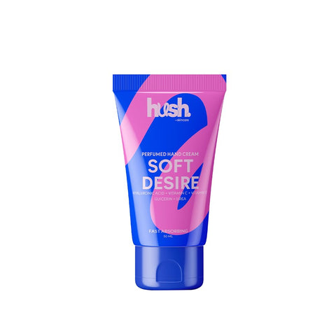 Soft Desire Hand Cream – Scent: Cherry, Cake – with Hyaluronic Acid, Urea & Glycerin, Enriched with Vitamins C & E, 50 ml