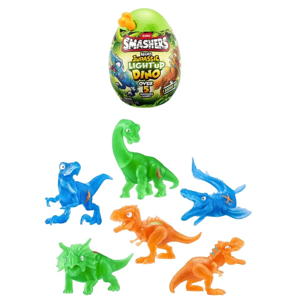 Zuru Smashers Jurassic Series 1 Nano Egg Collectible Toy