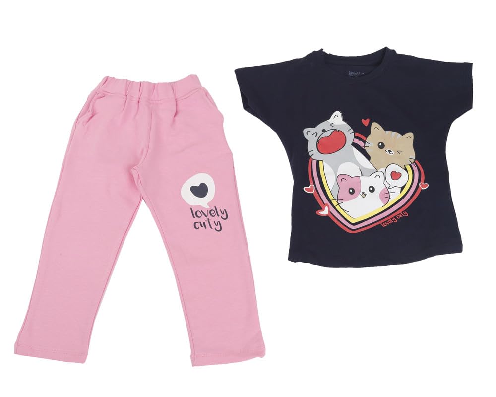 Girls Half Sleeve Pajama Pants 5024-1