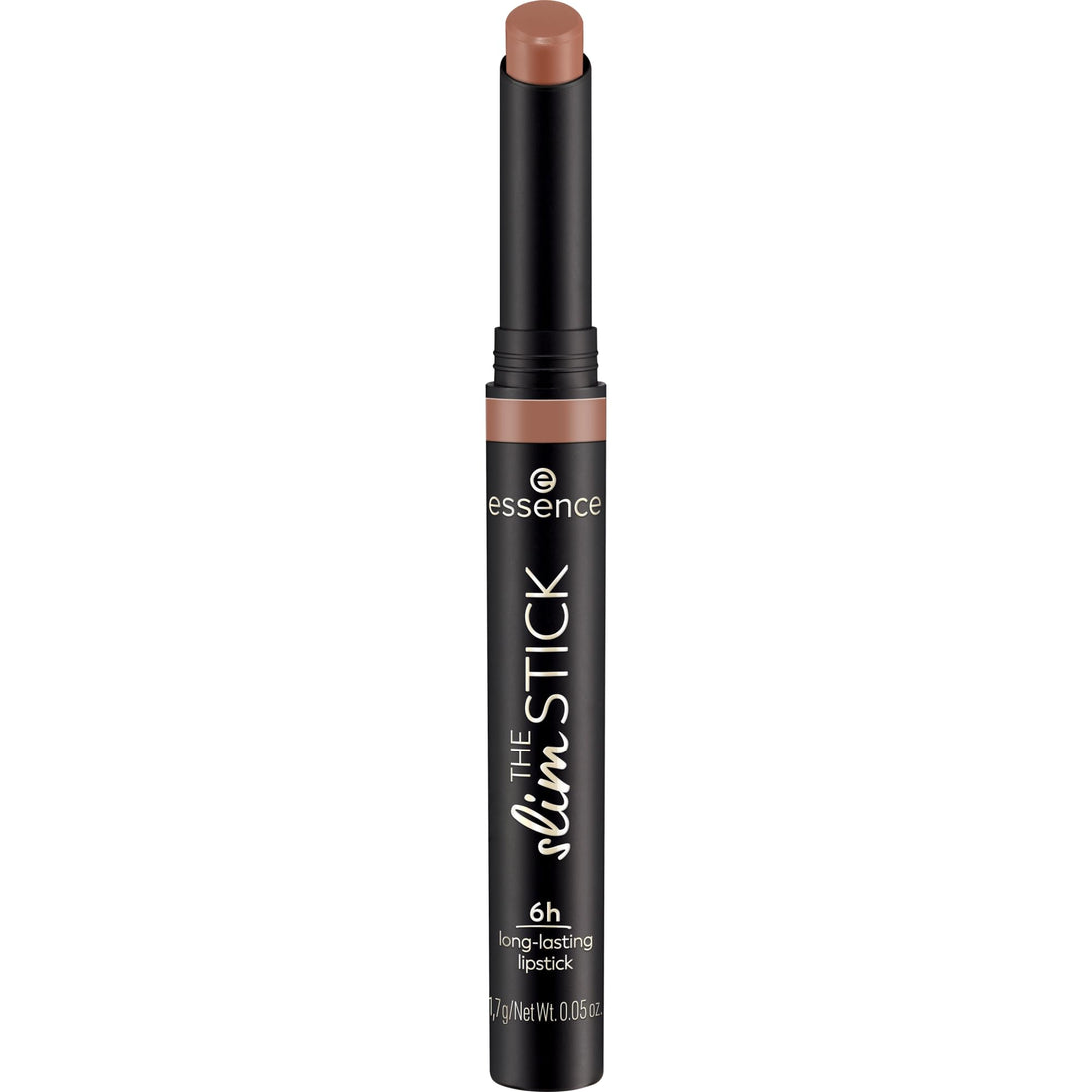 essence THE Slim Stick Lipstick, No. 101, Nude, Long-Lasting, Nourishing, Express Result, Colour-Intensive, Matte, Vegan, Perfume, Alcohol, Parabens, Pack of 1 (1.7 g)