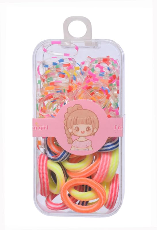 Daphne Pack Of Hair Tie For Girls - Multicolor