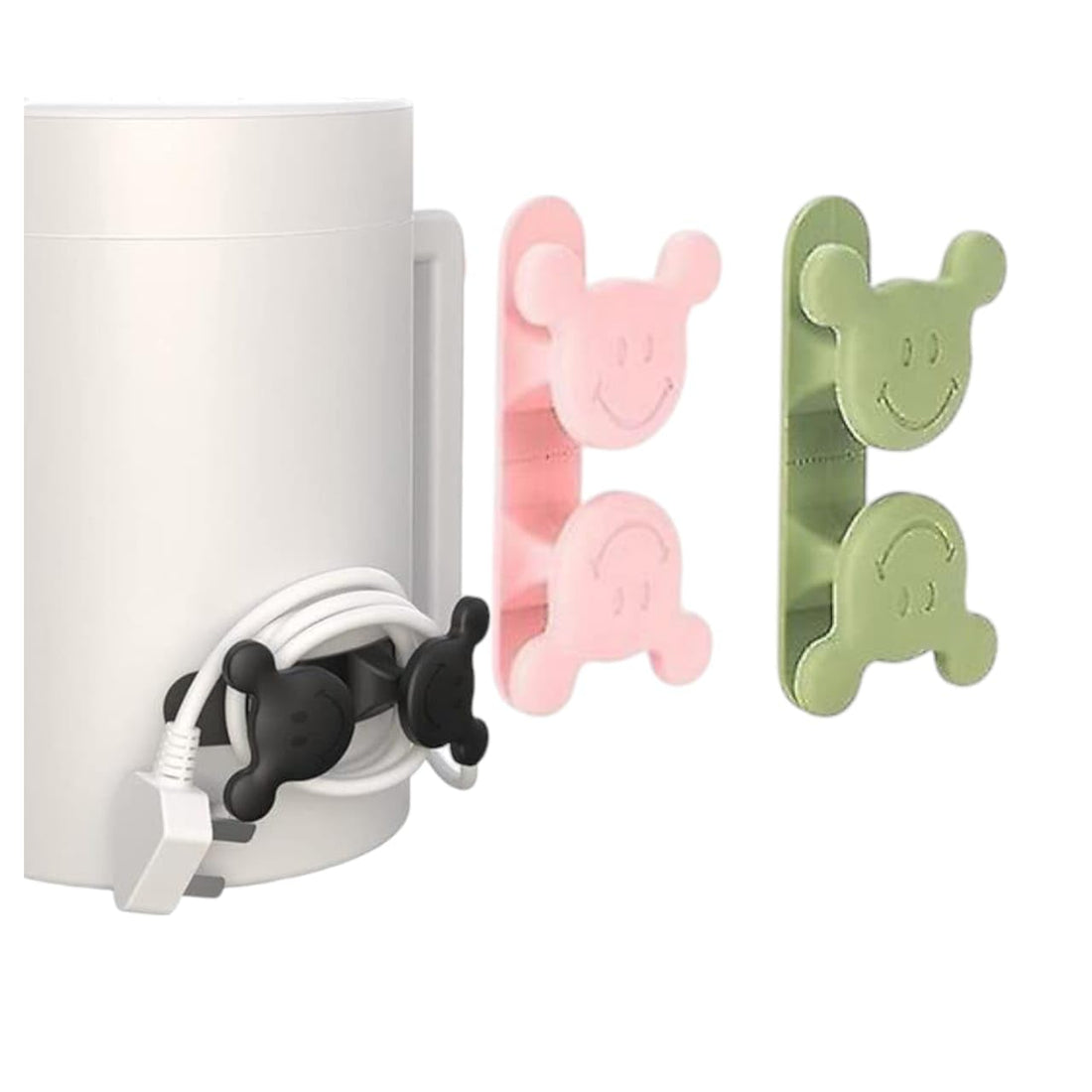 Silicone Cord Organizer, Cable Holder for Household Appliances, Cord Management Clip, 2 Pack, Versatile for Coffee Machine, Rice Cooker, Volura Vacuum Cleaner