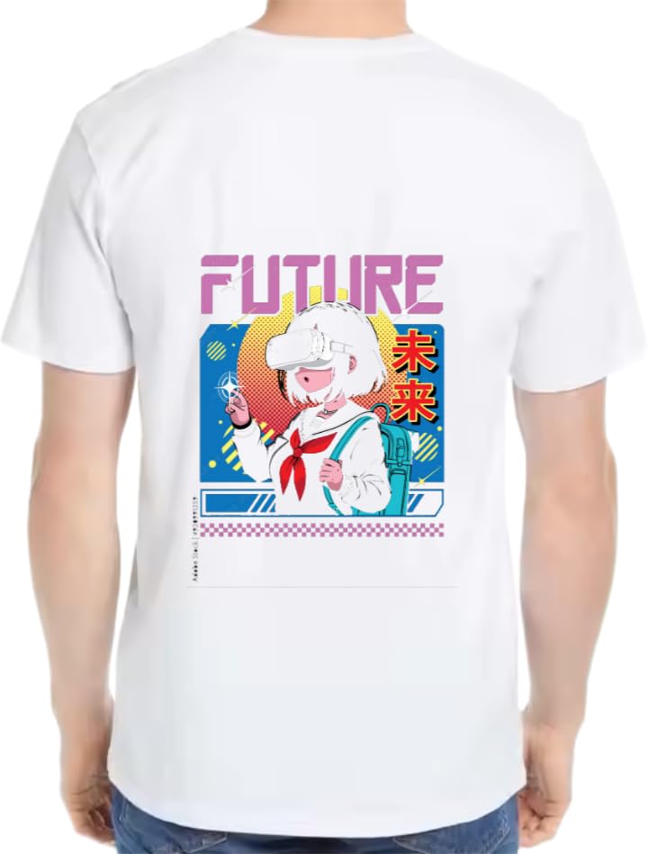 FUTURE T-shirt Back White