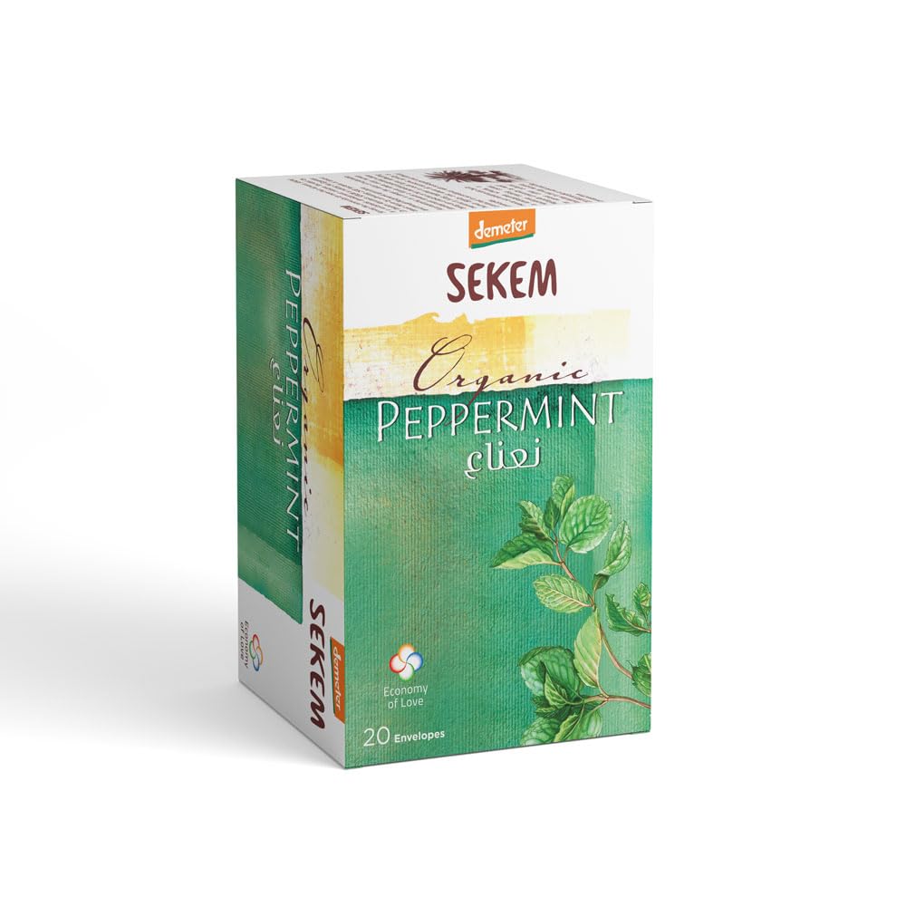 Sekem Organic Peppermint Tea, 20 filters