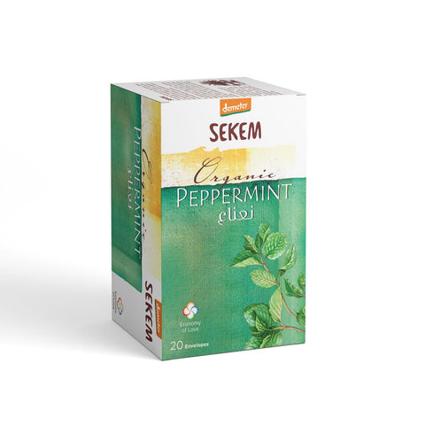 Sekem Organic Peppermint Tea, 20 filters