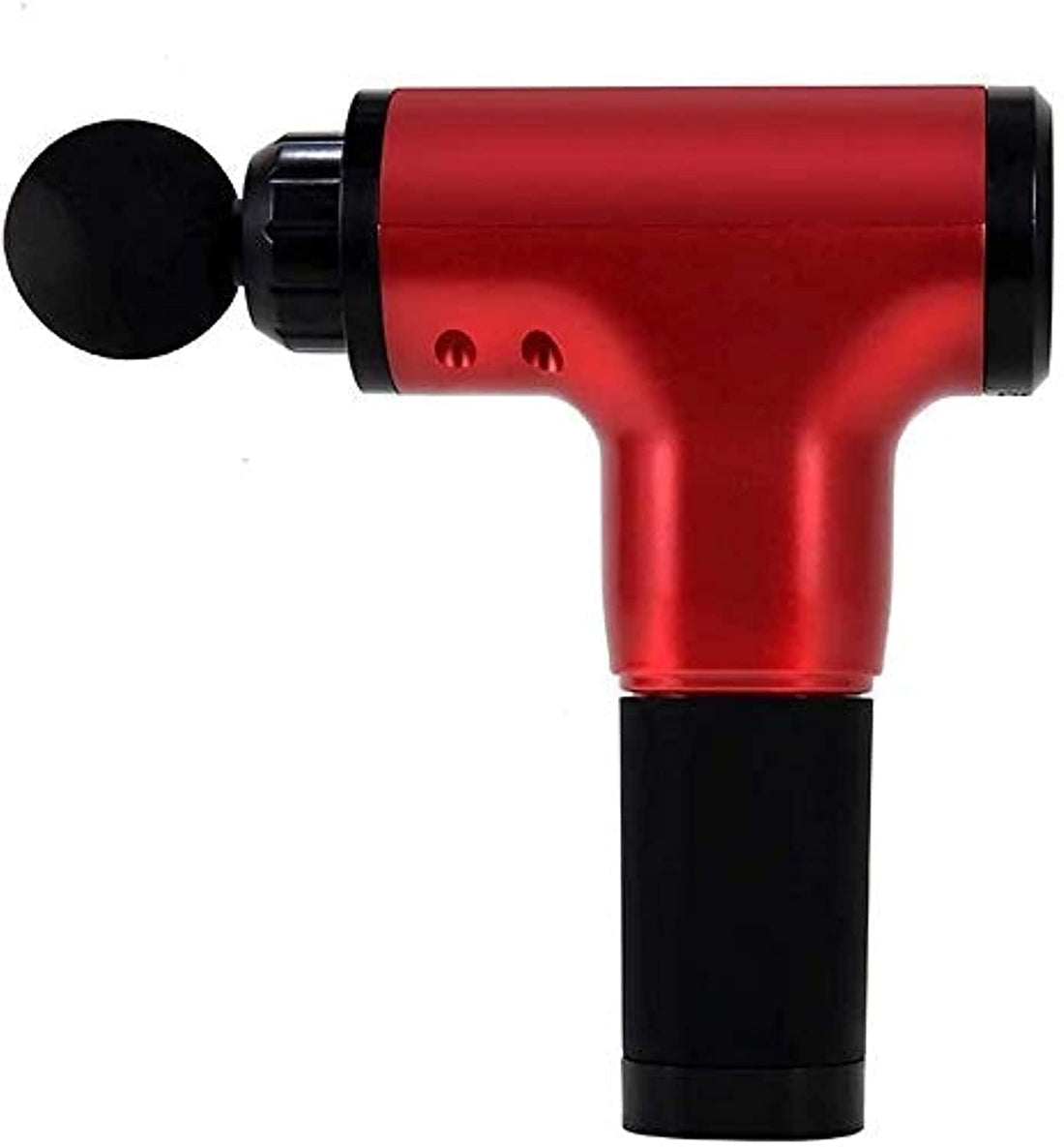 Fascial gun muscle massager handheld deep tissue soothing massager electric massager 4 colors 4 massage heads (Color : Red) XUAGMT (Color : Red)