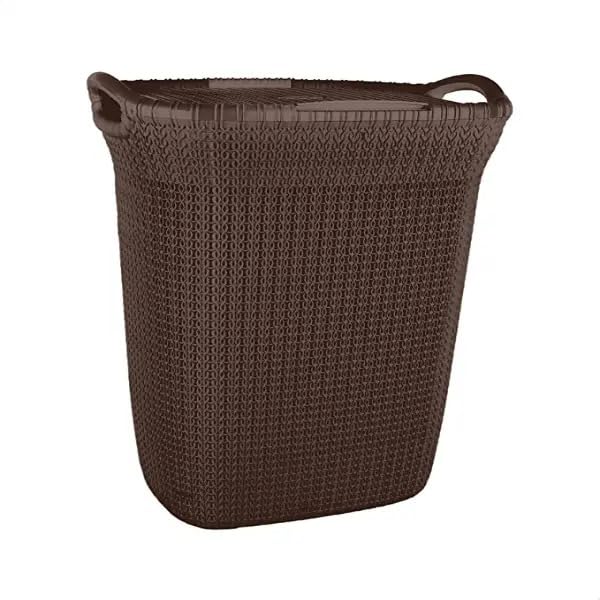 Laundry Basket Palm Brown El Helal And silver Star