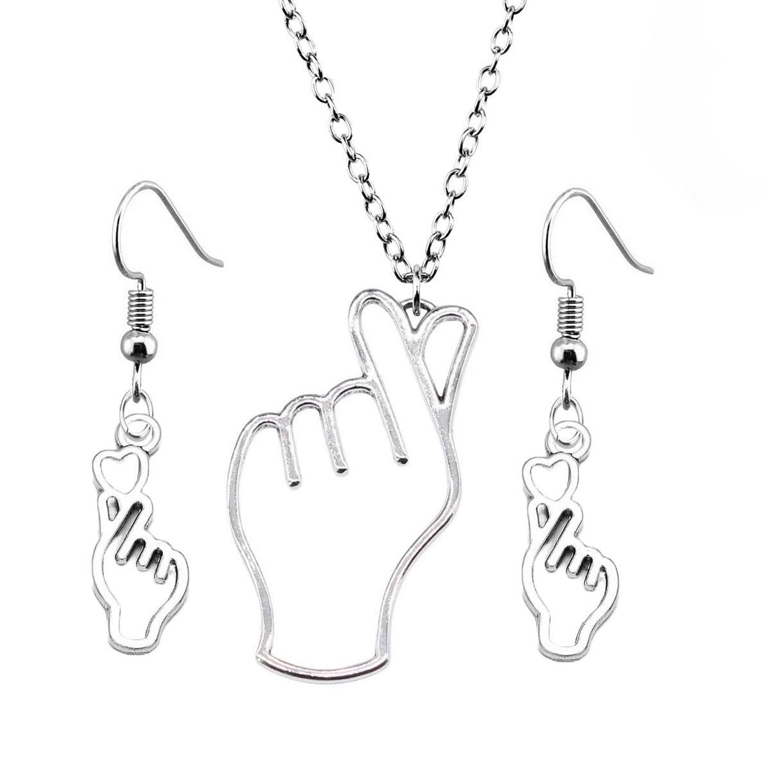 Couples Pendant Friendship Chain Necklaces and Bracelets for Women Mens Boys Girls No magnet Necklaces Best Gift for Girlfriend Boyfriend Birthday Sister Valentine's