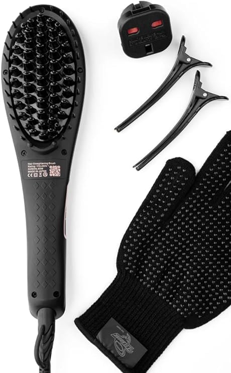 T.Elborak T-EB Queen Hair Brush Ergonomic Design Lightweight Control Hair Brush