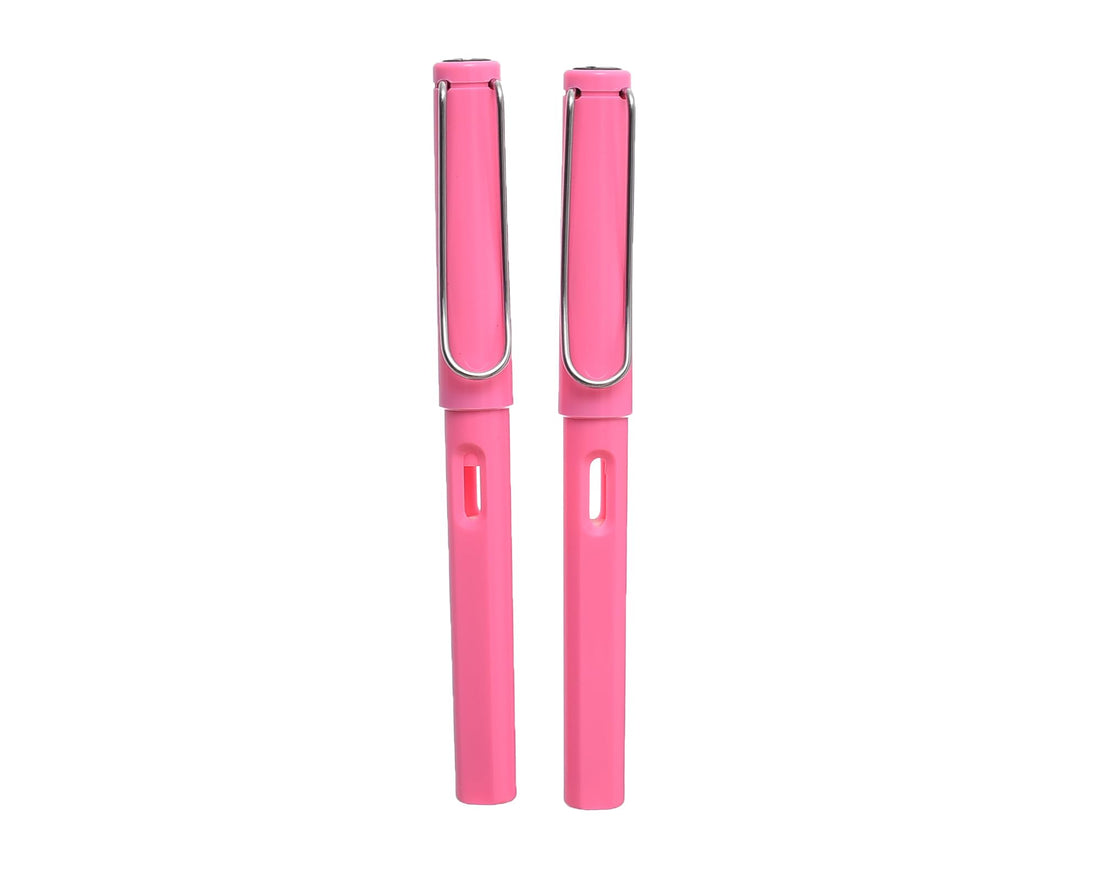 Generic. Forever Lasting Pencil Endless Breakage and Sharpened Pack Of 2 Pens for Writing and Drawing - Pink