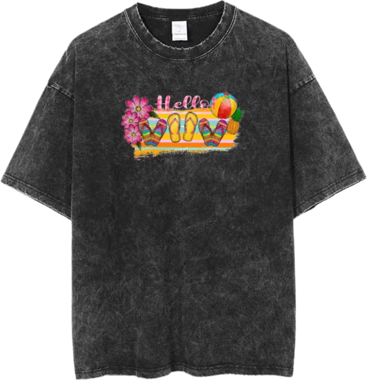 Sammer Vbes T-shirt Washed Hello 21