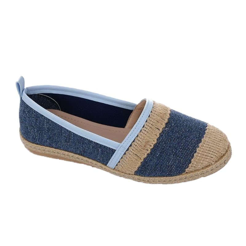 ICE CLUB Women's ChicNatural Edge Slip-On Flat