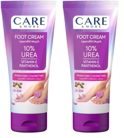 Care & More Foot Cream 100 ml (Pack of 2)