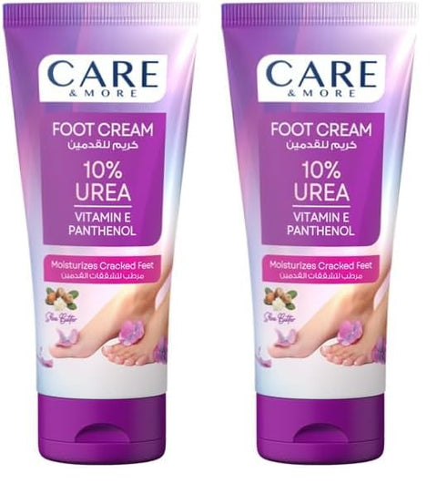 Care & More Foot Cream 100 ml (Pack of 2)