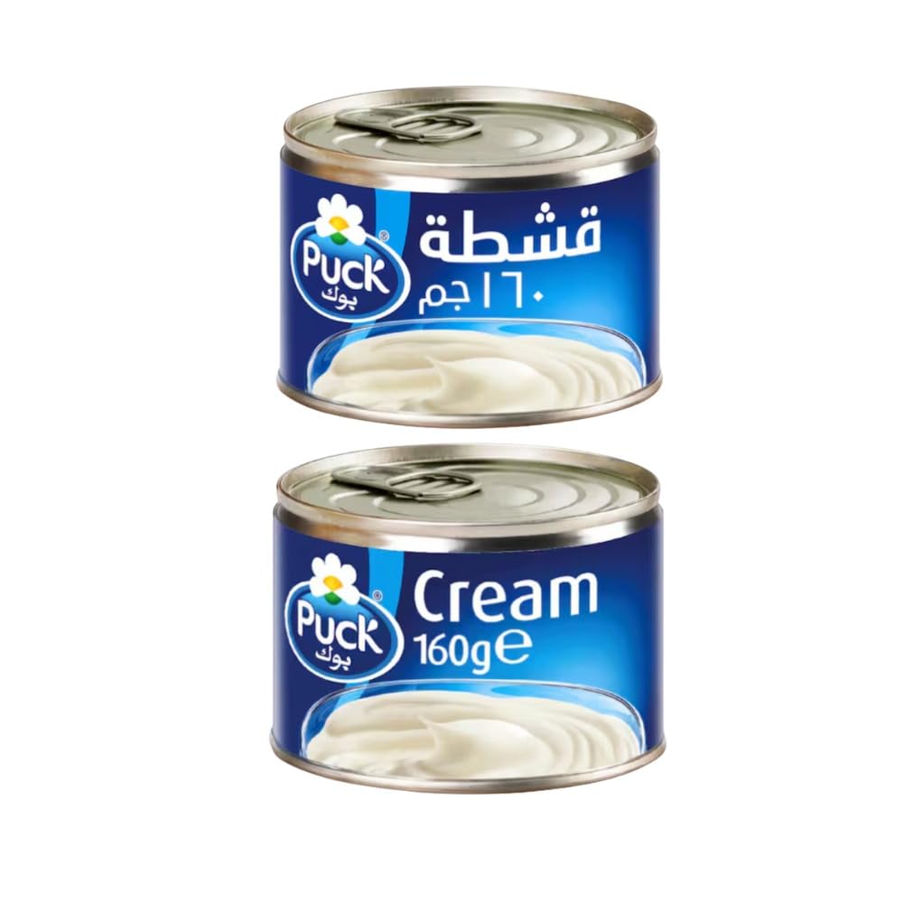 Puck CREAM Cream Cream All Purpose Dessert & Cooking Offer 2 x 160g