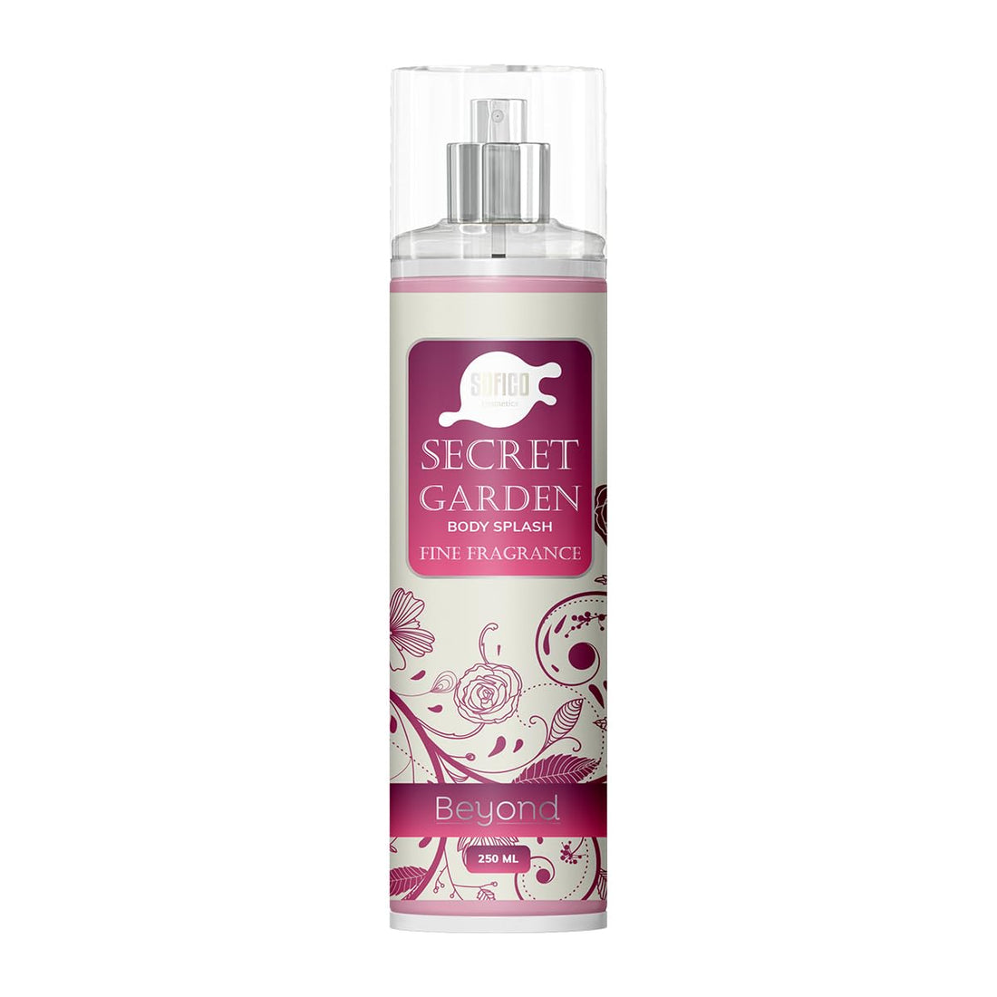 Beyond Secret Garden Body Splash – 250 ml | Refreshing Floral Fragrance Mist | Long-Lasting Body & Hair Mist