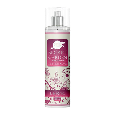 Beyond Secret Garden Body Splash – 250 ml | Refreshing Floral Fragrance Mist | Long-Lasting Body & Hair Mist