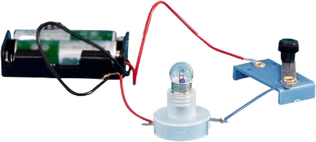 1 Pc Electrical Circuit Experiment Kit, Small Bulb Lights Up Kit Basic Physic Science Playset Educational STEM Kit Use Safety Easy Installation, Learning and Education, Educational Science Kits