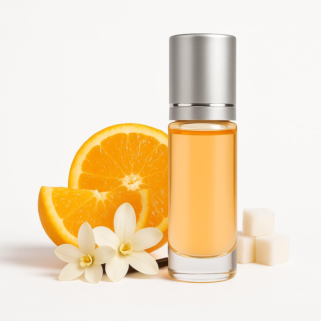 La Perfume Niche for Kids Orange Scent – Perfume Oil Orange Roll-On 12ml – Natural & Safe Fragrance for Kids – Alcohol Free – Fresh & Long-Lasting Fruity Citrus Scent – K-i-d-s Perfume