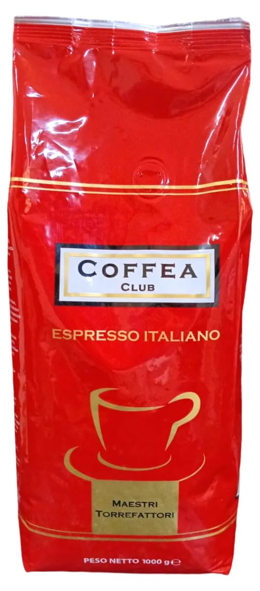 Coffee Club Rossa 50% Arabica Italian Roast Coffee Beans 1kg