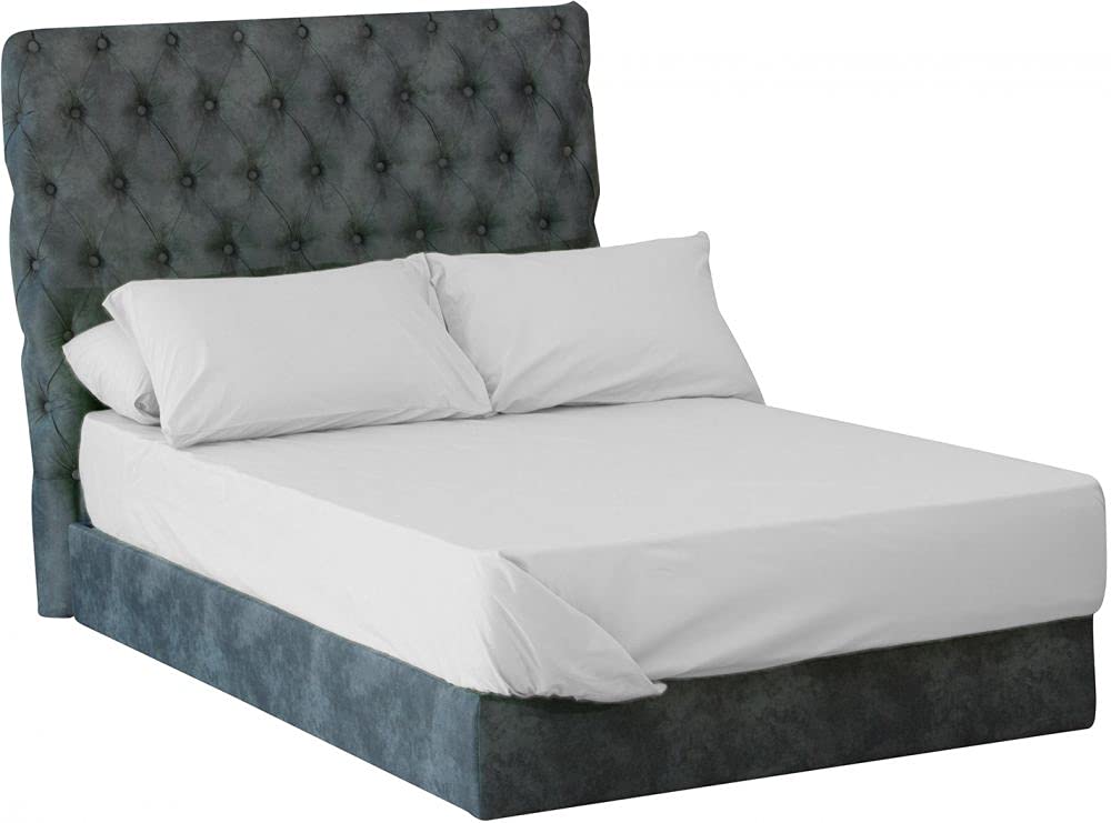 El Maamoun Plain Bed Sheet Set Of 3, 240x180 cm - White