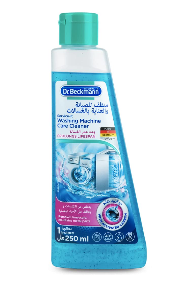 Dr.Beckmann Service-It Wash Machine Care Cleaner promotes life’s span with Activated Carbon(250ml)