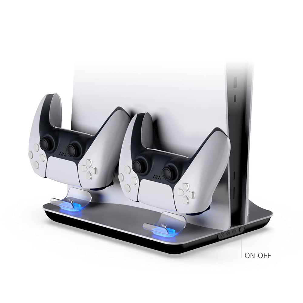 Dobe PS5 Multifunctional Cooling Stand with Charging Dock and USB Port