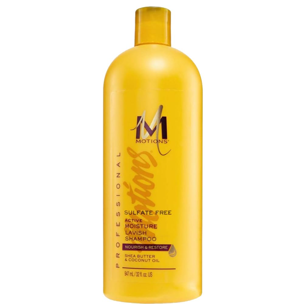 motions sulfate free shampoo - active moisture - 947 ml