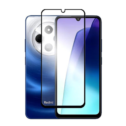 Zubitech Screen Protector for Xiaomi Redmi 14C / A5 / A4 / Poco C75 Tempered Glass Screen Protector Full Screen Coverage HD Clarity Anti Shatter Scratch Proof Glass For Xiaomi Redmi 14C / Poco C75 (1)