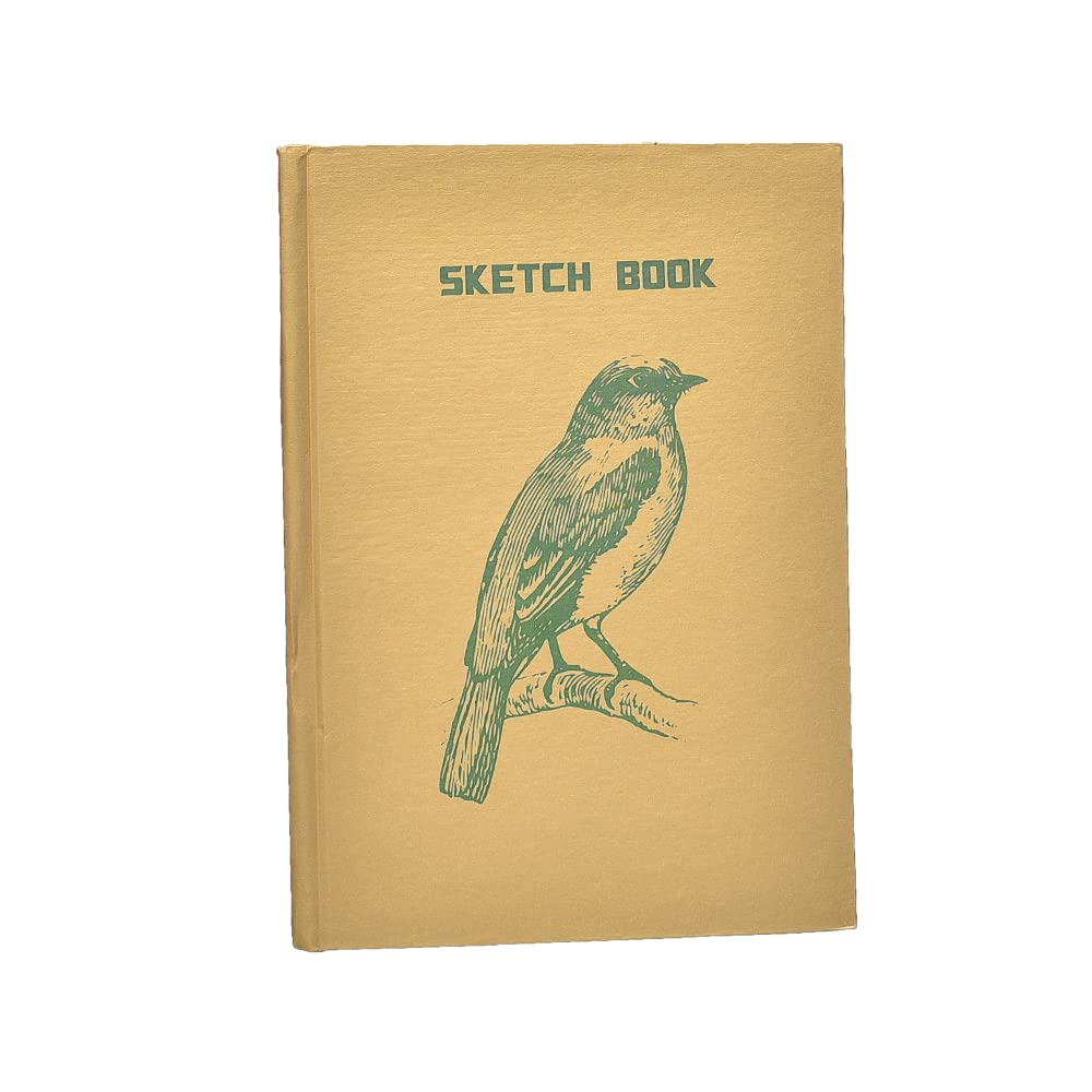 Discovery 308 Sketch Book 100 White Sheets With Hard Cover - Gold