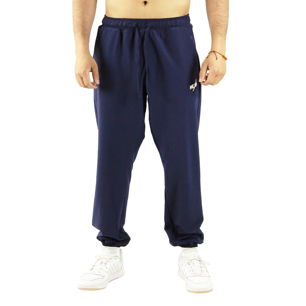 HEXA Shadow Pants for Men & Women - Premium Polyester Joggers with Zippers