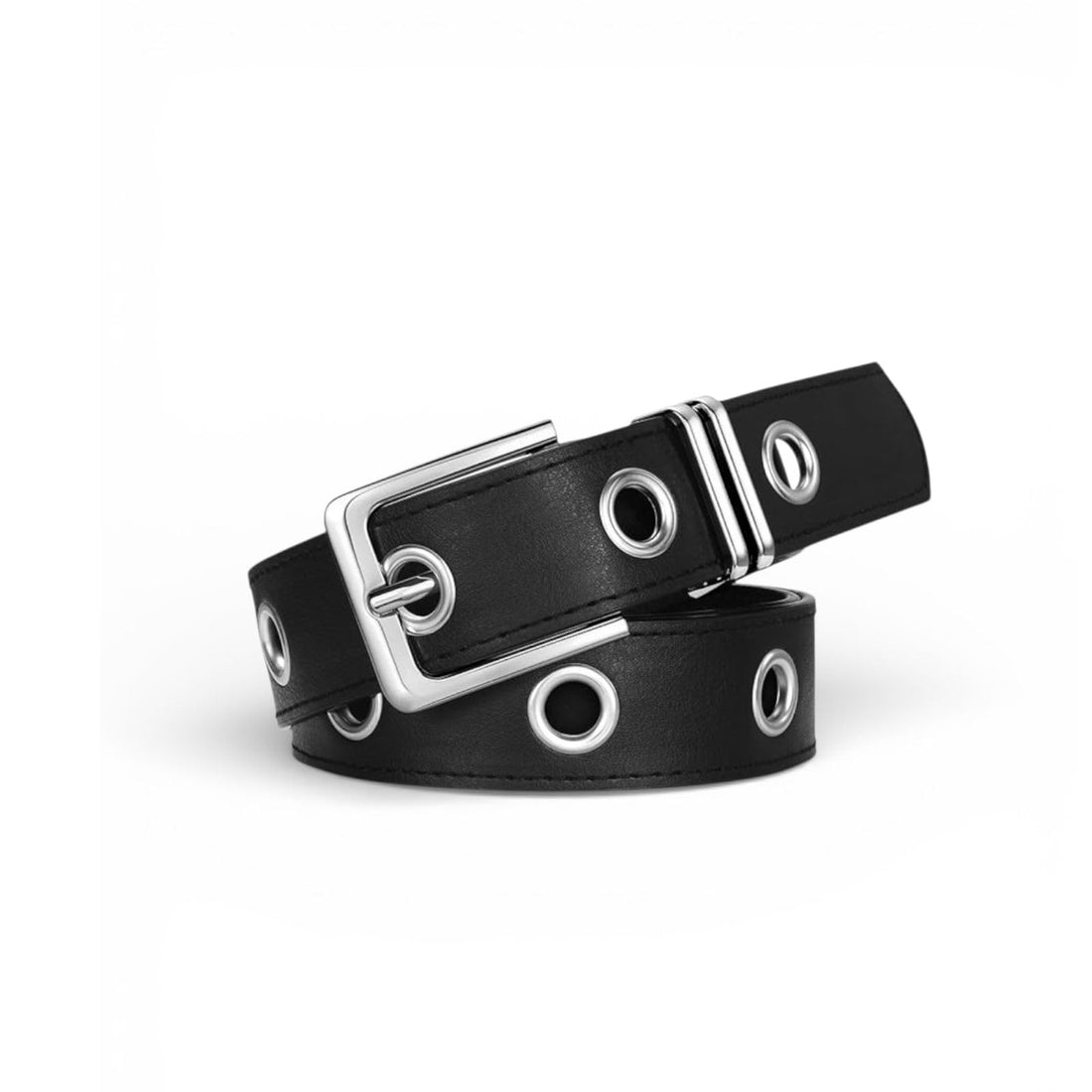 Zone Shop Genuine Leather Belt for Women - Elegant Round Design - Combining Durability and Luxury - Provides a High-End Fashion Look - Suitable for Daily Use and Various Occasions.