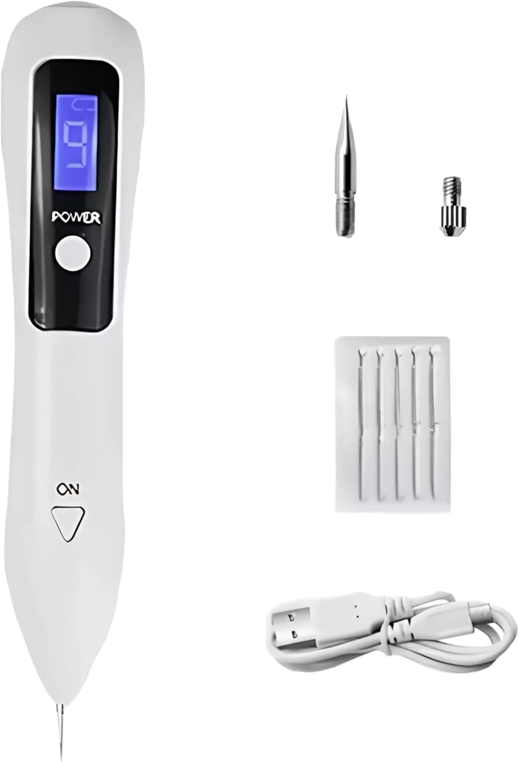 Dark Spot Remover Pen, Advanced Beauty Tool for Removing Moles, Warts, Freckles, LCD Screen, Portable