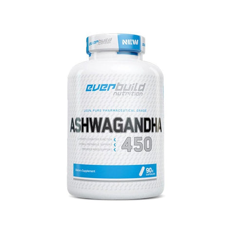 Ashwaganda 450mg – 90 Capsules | Herbal Adaptogen for Stress & Mood Support