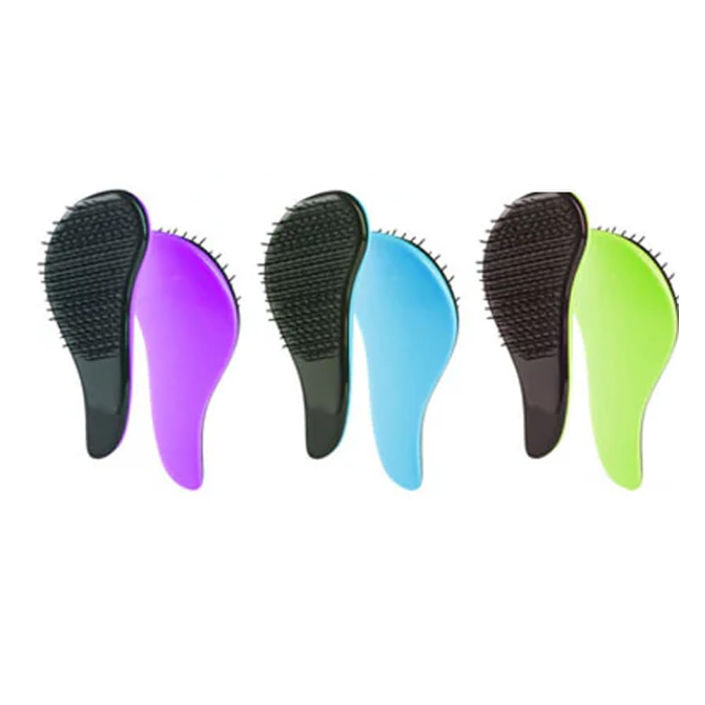 New Magic Detangling Hair Brush - Unisex - Kids (Any Color 3pcs)