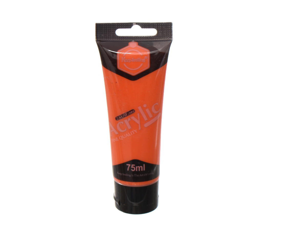 Keep Smiling AC-8 527 Acrylic Paint Tube 75MM Suitable For classroom, Homeschooling, And Individual Study Environments