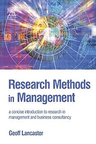 Research Methods in Management ,Ed. :1