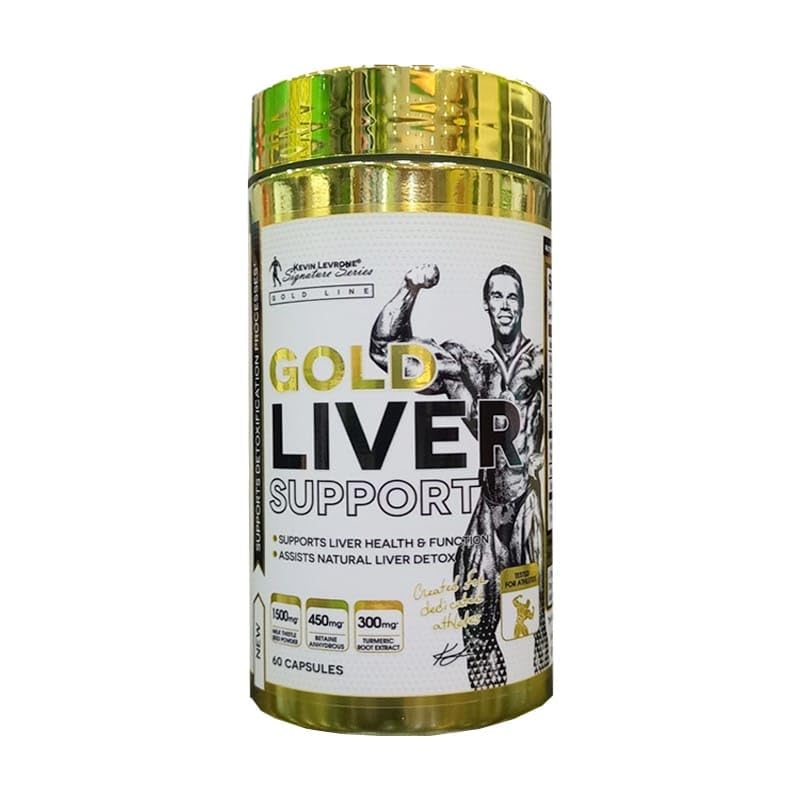 Gold Liver Support Formula – Detox, Cleanse & Wellness Blend – 60 Capsules