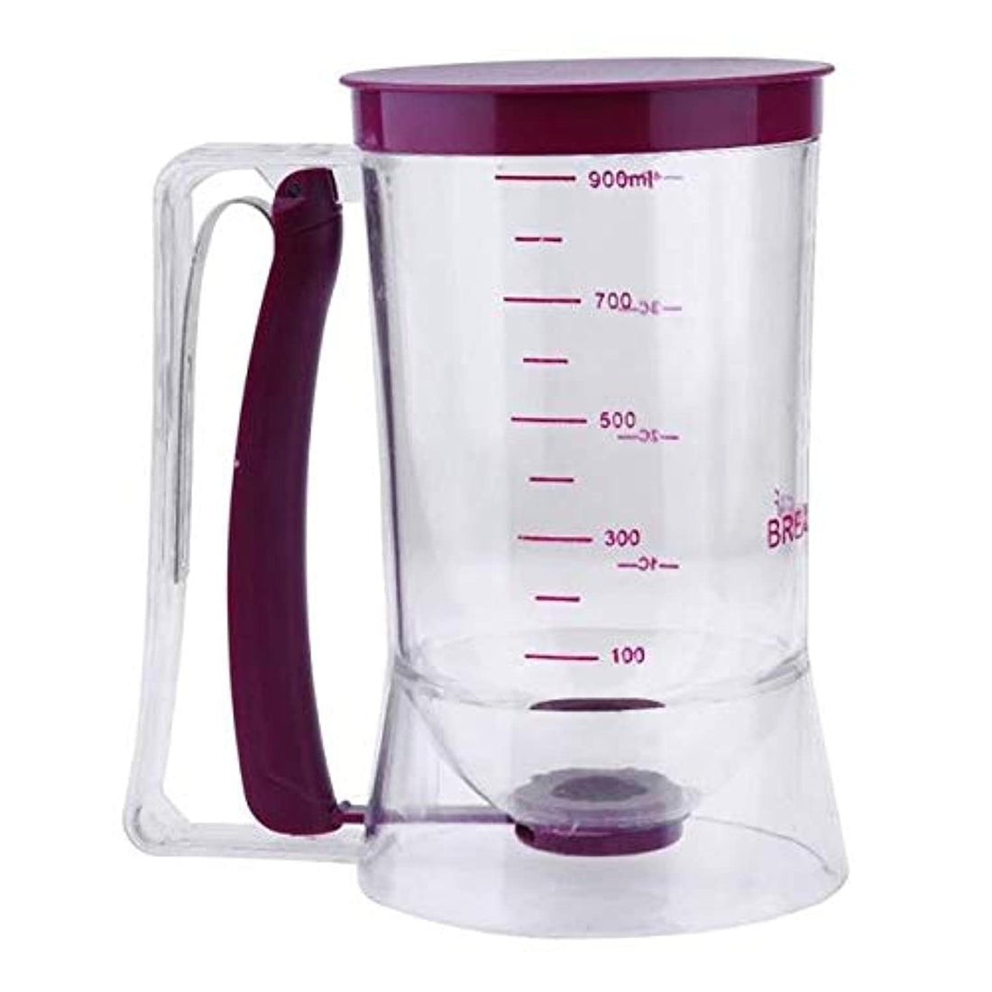 Other 1x Purple 900ml Liquid Dispenser Bottle Batter Dispenser